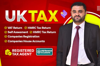 prepare UK company accounts and submit corporation tax return ct 600