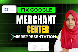 fix google merchant center suspension misrepresentation and product feed issues