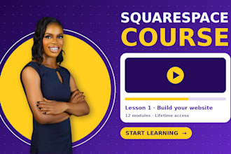 setup squarespace course,kajabi course, kajabi and squarespace membership circle