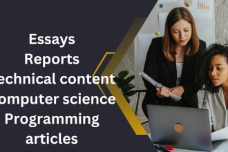 do computer science research projects and essay writing
