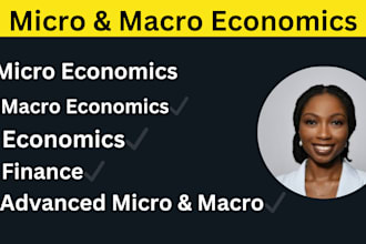 help you in economics, microeconomics and macroeconomics