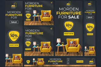 create display banner ads for adroll or google adwords