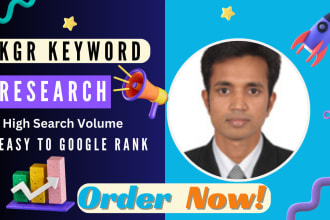do kgr keyword research for your website google rank