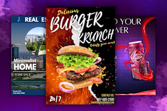 create canva professional posters