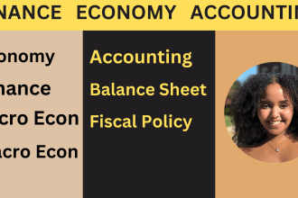 do finance, accounting, economics, micro economics, and macro economics