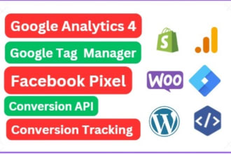 fix google analytics 4,ga4 ecommerce tracking,shopify facebook conversion api