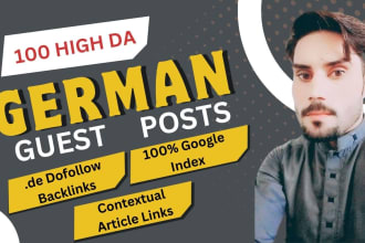 provide german backlinks  high authority german guest post links