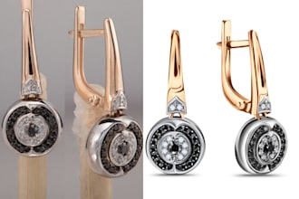 do jewelry photo editing color correction and jewelry retouching