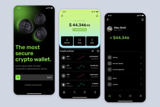 develop wallet app, payment app, fintech app, crypto wallet app