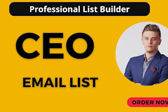 find email address of ceo and c level