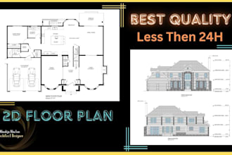design house plan floor plan within 24 hours
