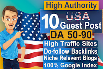publish article on USA blog, USA guest post with USA backlinks