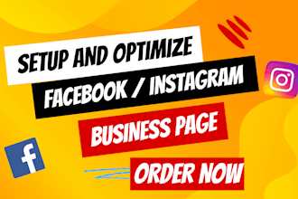 create facebook and instagram business page