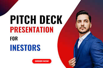 design investors pitch deck, business presentation, powerpoint slides, flyers