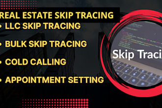 do llc skip tracing and appointment setting for you