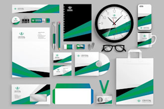 design custom business card, letterhead, and stationery