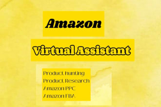 be your  amazon virtual assistant