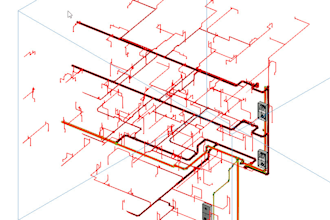 hvac, firefighting and plumbing drawings