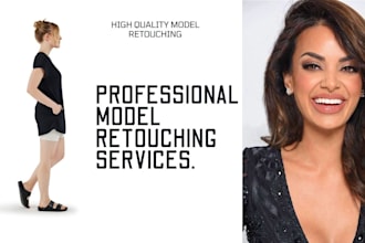 do model retouching service for you