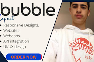be your full stack web and  mobile saas  applications, bubble web and app