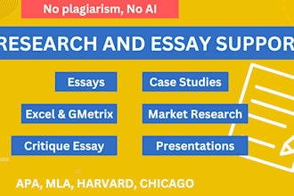edit, proofread, refine your research