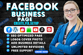 create and setup impressive facebook business page