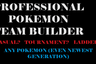 create a pokemon team around any pokemon