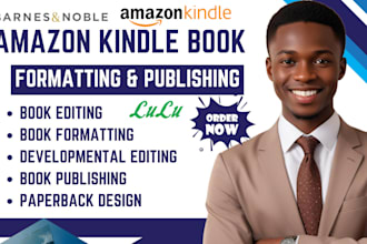 be amazon KDP book publishing book formatting paperback formatting typesetting