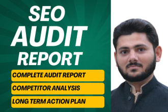 do a complete SEO audit with competitor analysis of your website