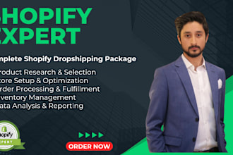 be your virtual assistant for shopify store