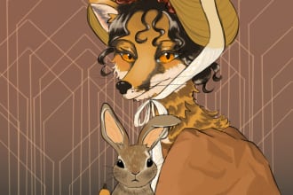 draw furry art for you
