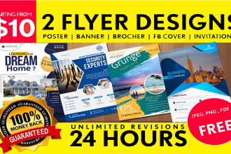 animate motion graphics of design like party flyer,sports flyer and event flyer