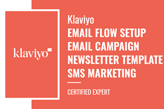 set up advanced klaviyo email flows for shopify ecommerce