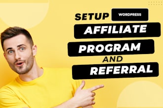 create affiliate website for your store