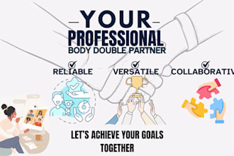 be your professional body double partner for projects