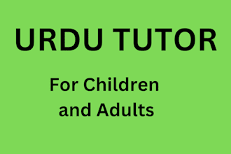 be your urdu tutor