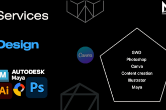 create appealing ads in images, video and audio format