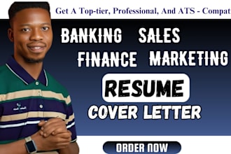 write ats optimized sales, accounting, marketing, finance, banking resume