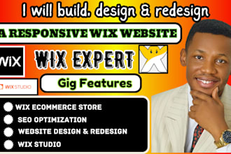 redesign wix website design wix website development wix ecommerce store redesign