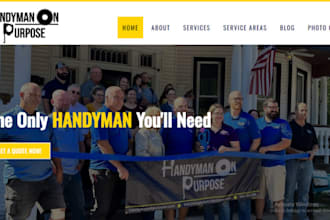 handyman leads handyman website handyman landing page construction website