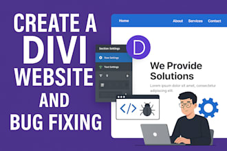 create divi website and fix slow speed
