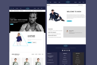 website UI ,  website mockup, figma web template
