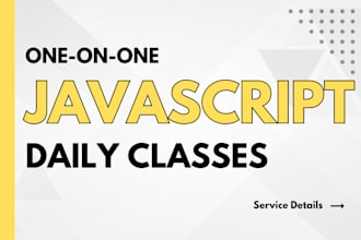 teach javascript by taking live classes