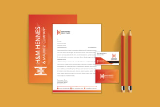 design your business card, letterhead for your company