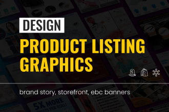 optimize amazon listing images, design a plus ebc banners