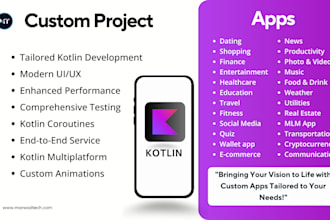 create a custom project on kotlin