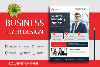 design timeless printable and digital flyer design with qr code
