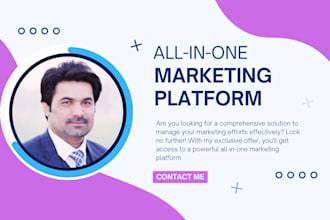 offer you all in one marketing platform access