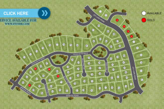 draft and design site plan, plot plan, subdivision plan for city permit