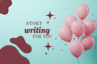 ghostwrite and illustrate your children book, short stories, kids story writing